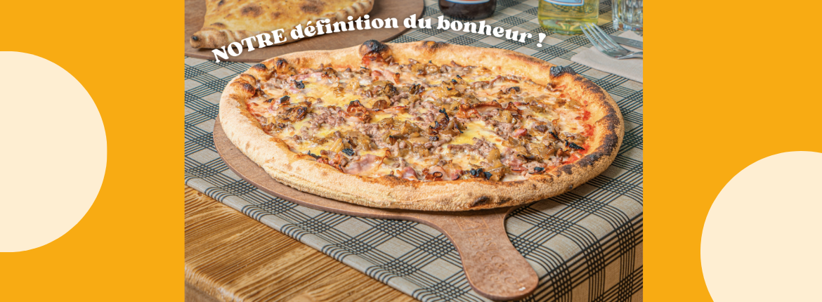 Une pizza sans chichi