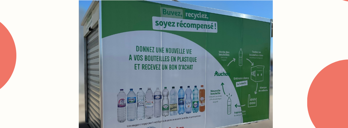 Recyclez vos bouteilles plastiques et repartez avec un bon d’achat !