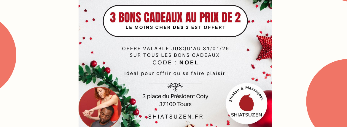 Offre magie de Noël Shiatsuzen