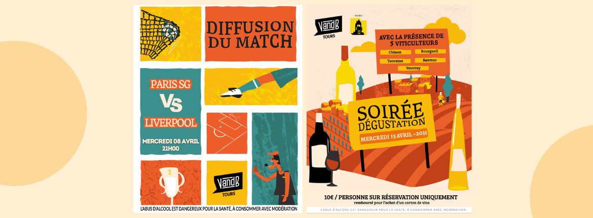 2 Rdv à ne pas manquer chez VandB au mois d&rsquo;avril