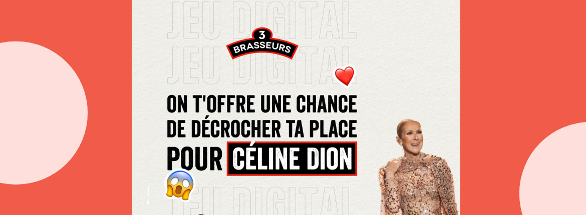 2 PLACES VIP pour un concert de Céline Dion à gagner