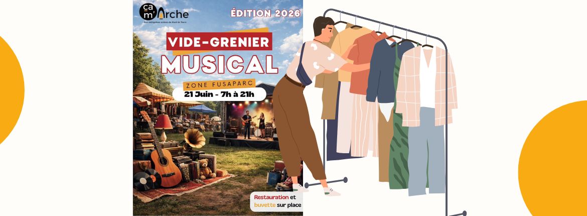 Vide-Grenier / Fête de la musique Ça M&rsquo;Arche