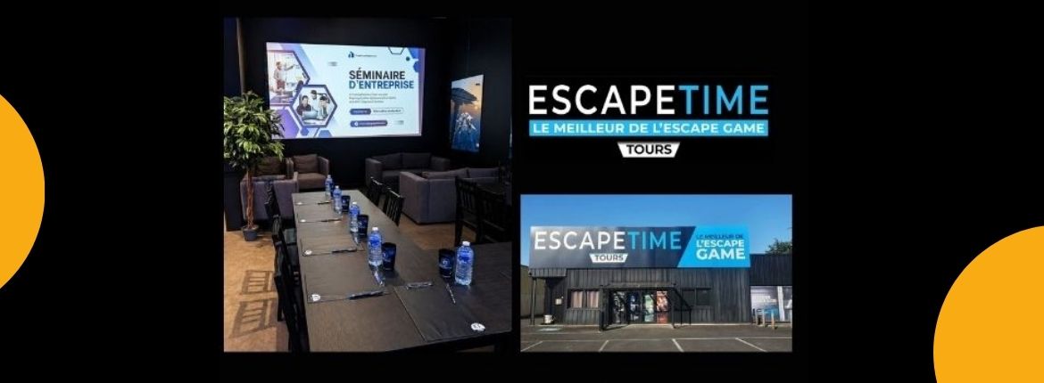 Vous saviez qu&rsquo;Escape Time Tours pouvait organiser votre séminaire de A à Z ?