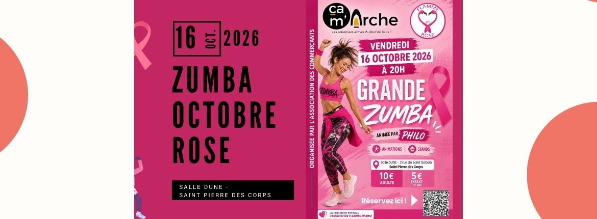 ZUMBA SPÉCIALE OCTOBRE ROSE – 2e ÉDITION !