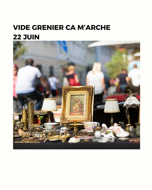 📣 VIDE-GRENIER – DERNIÈRES PLACES DISPO ! 🧺✨
Vous avez des objets qui prennent la poussière à la maison ? C’est le moment de faire le tri et de leur offrir une seconde vie !

👉 L’association ÇA M’ARCHE organise son grand vide-grenier annuel et il reste quelques stands disponibles ! Saisissez l’occasion de vider vos placards, de faire de belles rencontres… et pourquoi pas de repartir avec un peu de cash 💸
📍 Ambiance conviviale garantie, animations, bonne humeur et trouvailles en pagaille !
🎯 Réservez vite votre stand : ça part vite… et ça marche !
Pour s’inscrire : https://cam-arche.com/actualites/evenement/3e-vide-grenier-ca-marche/
#VideGrenier #CAMArche #BonnesAffaires #TriDePrintemps #ToursNord #Villedetours #associationdescommercants