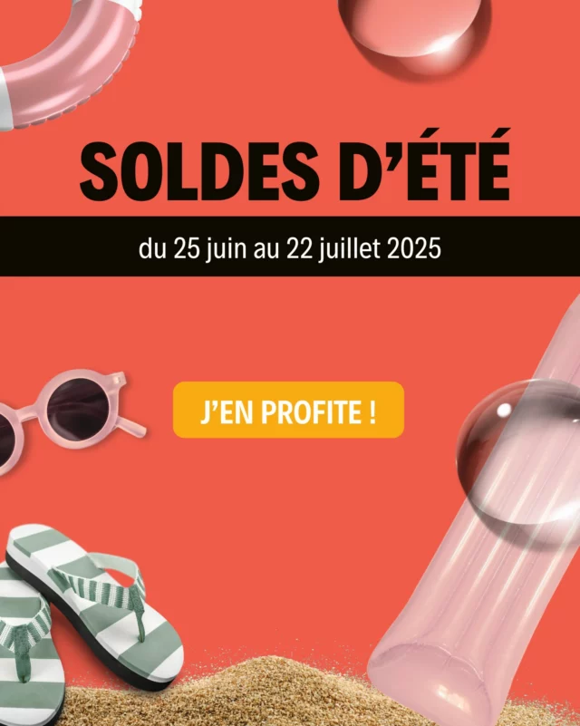 LES SOLDES battent leur plein, et ce, jusqu’au 22 juillet ! 😎☀️
C’est le moment de faire des bonnes affaires ! 🎉

RDV chez les commerçants de CA M’Arche : 
https://cam-arche.com/les-adherents/

#CAMArche  #ToursNord #Villedetours #associationdescommercants #soldes